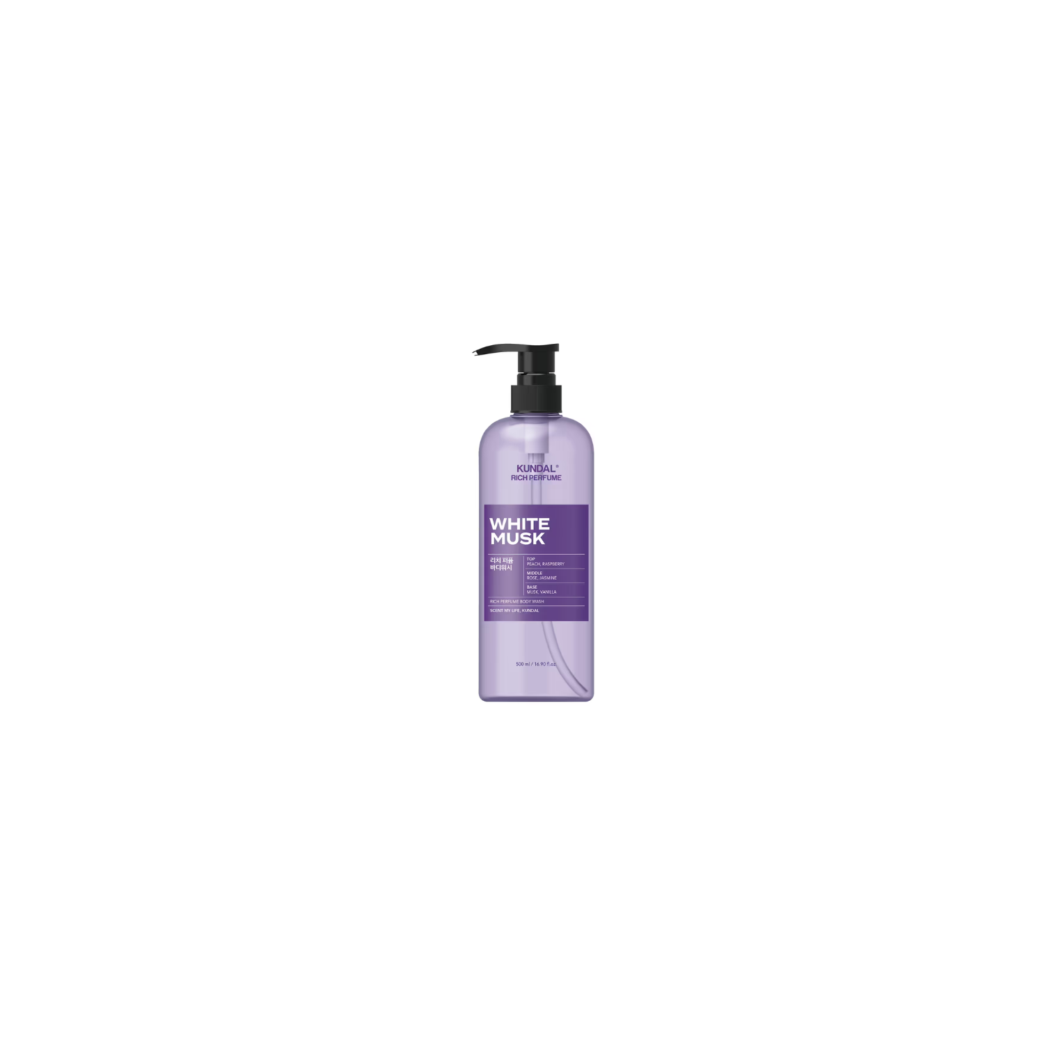KUNDAL Rich Perfume Body Wash 500ml /white musk/