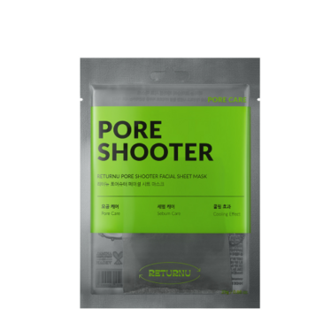  RETURNU PORE SHOOTER FACIAL SHEET MASK