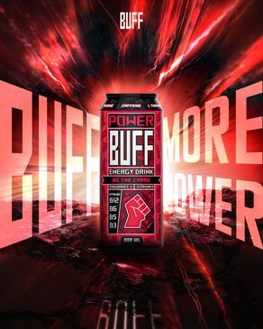 Buff Focus wild strawberry 500мл