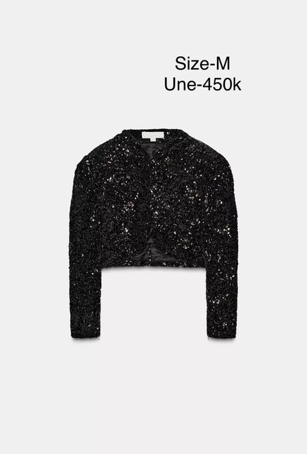 Sequin jacket 