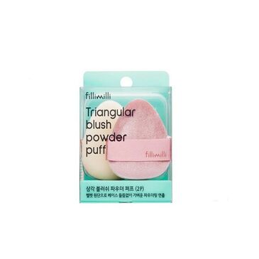 Fillimilli triangular blush powder puff 2ea