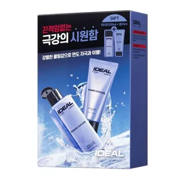 IDEAL FOR MEN Power Cooling After Shave Care Set