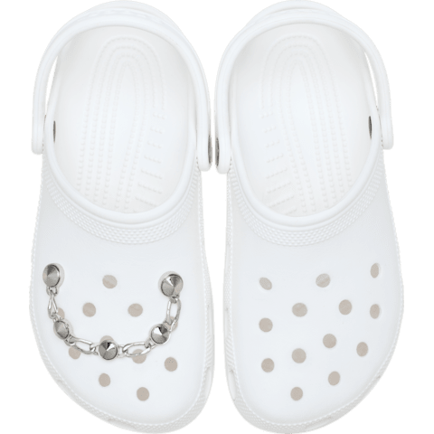 Silver Luxe Studded Chain