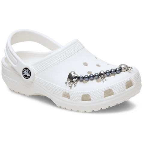 Pearl Melted Silver Chain