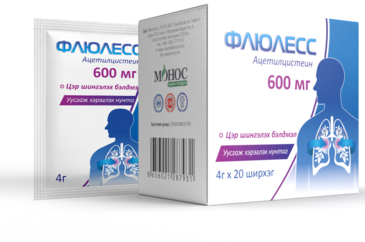 Флюлесс 600мг №20