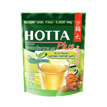 Hotta Plus Цай эслэг болон цагаан гаатай цай №10