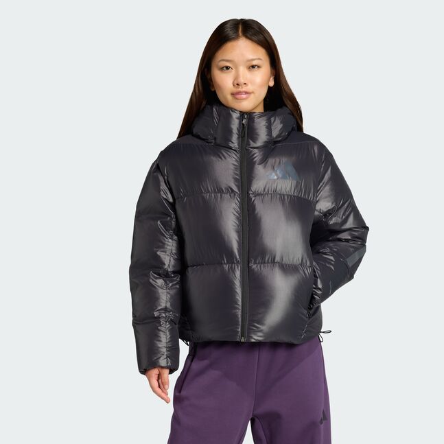 W Z.N.E. PUFFER BLACK