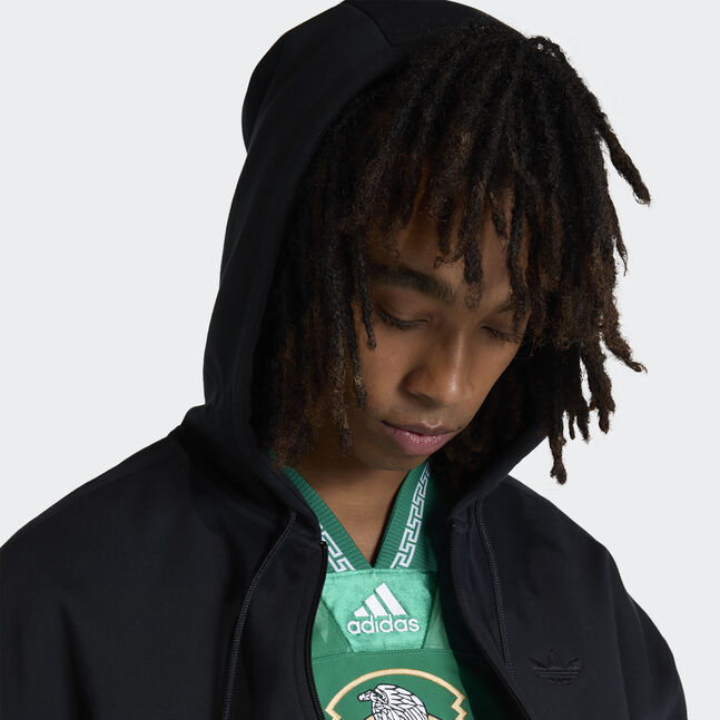 BAGGY FZ HOODIE BLACK/BLACK