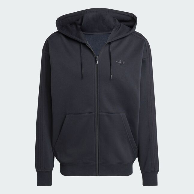 BAGGY FZ HOODIE BLACK/BLACK