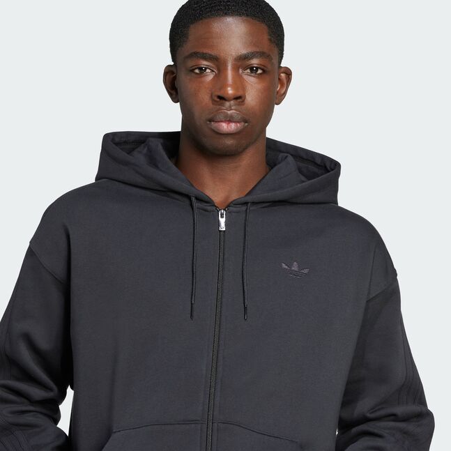 BAGGY FZ HOODIE BLACK/BLACK