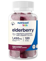 Elderberry gummies vit c zinc

