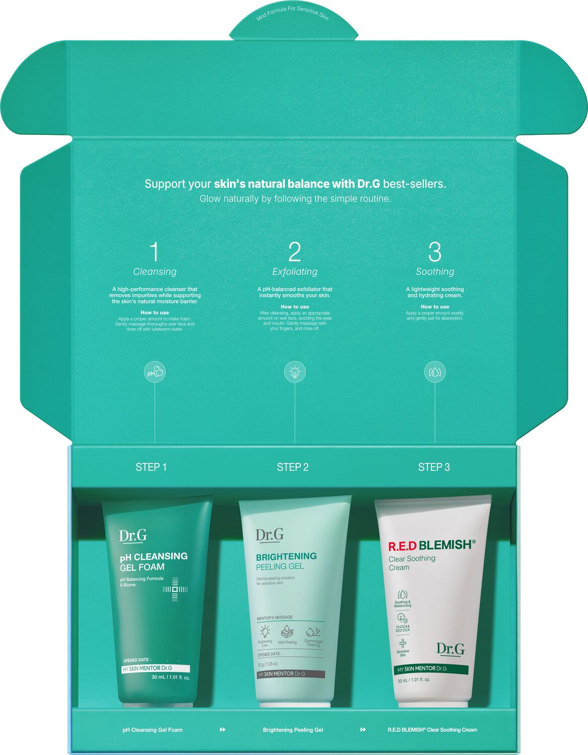 DR.G CLEAN&SOOTHING TRIAL KIT