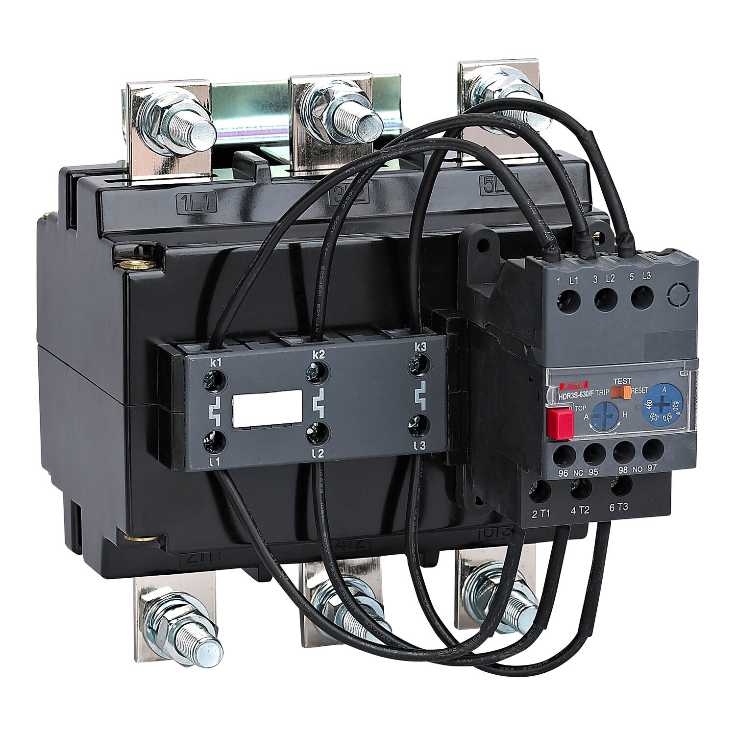 HDR3s thermal relay 460-630 A