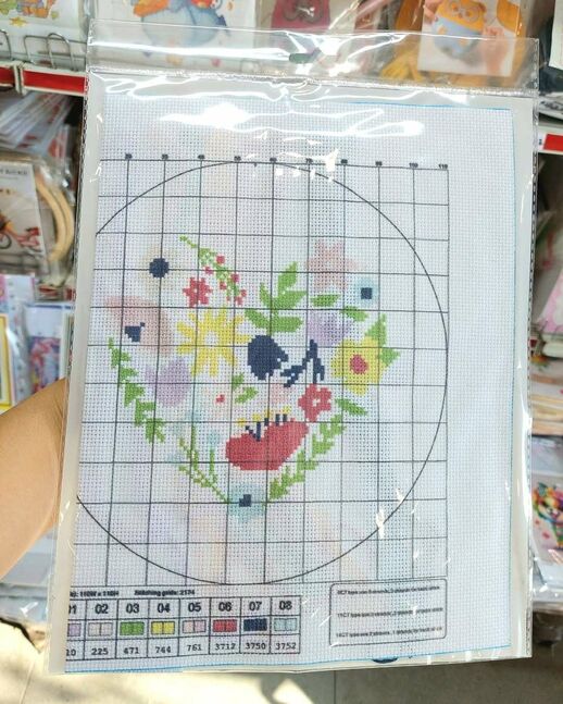 Зүрхэн цэцэг хаигамал бэлдэц 