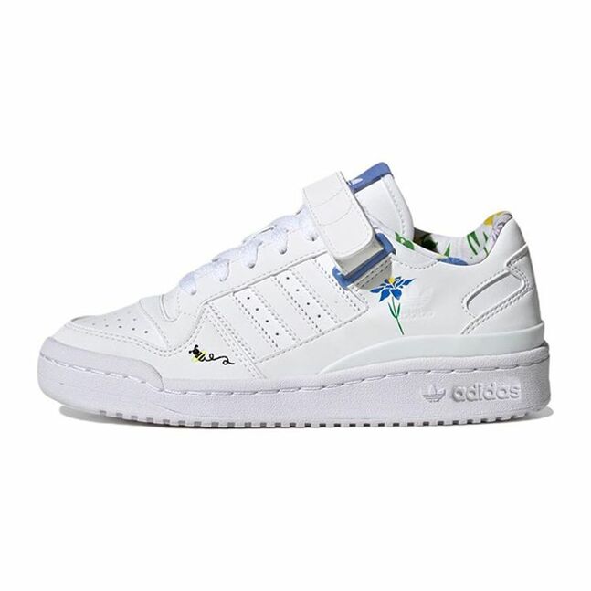 FORUM LOW J FTWWHT/BLU