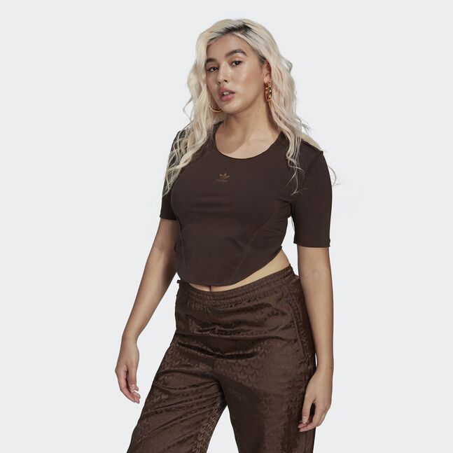 CROPPED TEE DBROWN