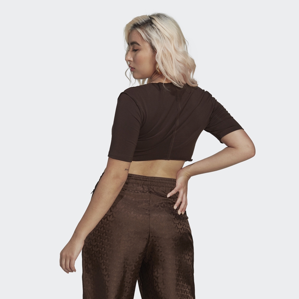 CROPPED TEE DBROWN
