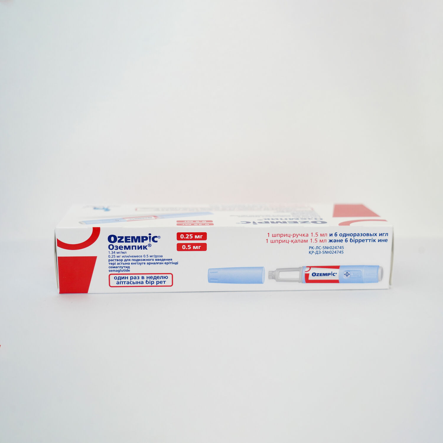 Оземпик 1.34 мг/ 1.5 мл тарилгын уусмал+урьдчилан дүүргэсэн тариур