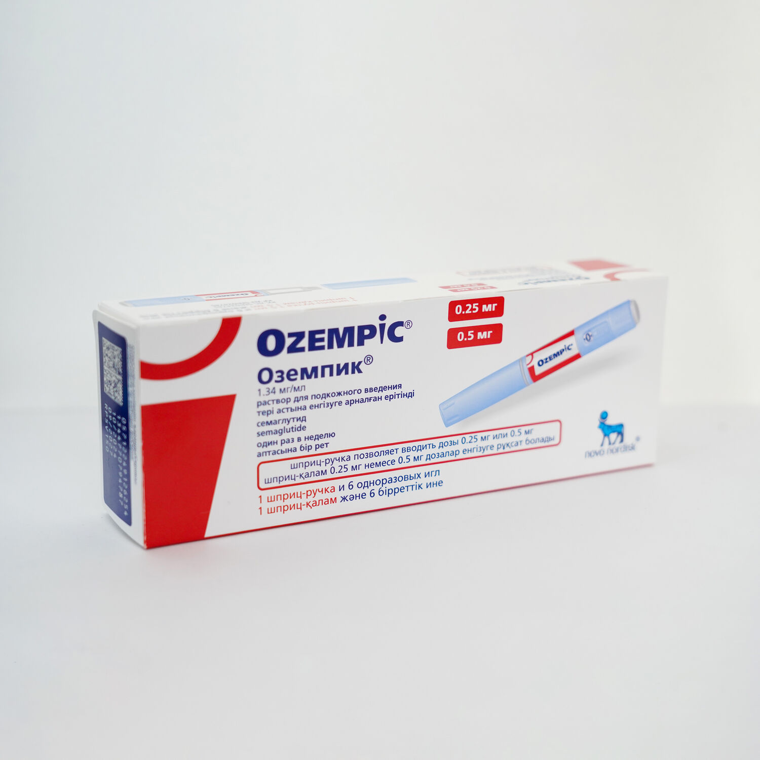 Оземпик 1.34 мг/ 1.5 мл тарилгын уусмал+урьдчилан дүүргэсэн тариур