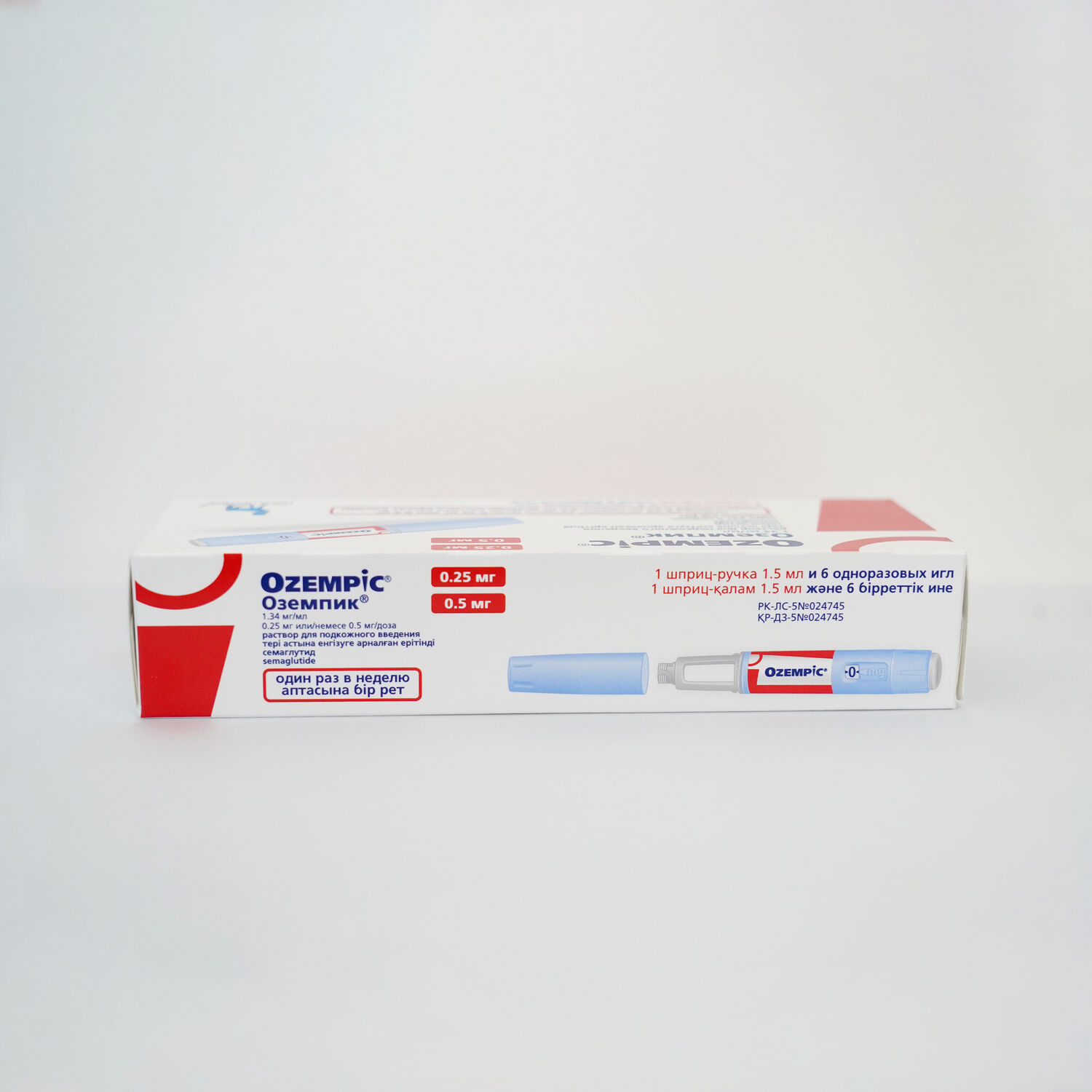 Оземпик 1.34 мг/ 1.5 мл тарилгын уусмал+урьдчилан дүүргэсэн тариур