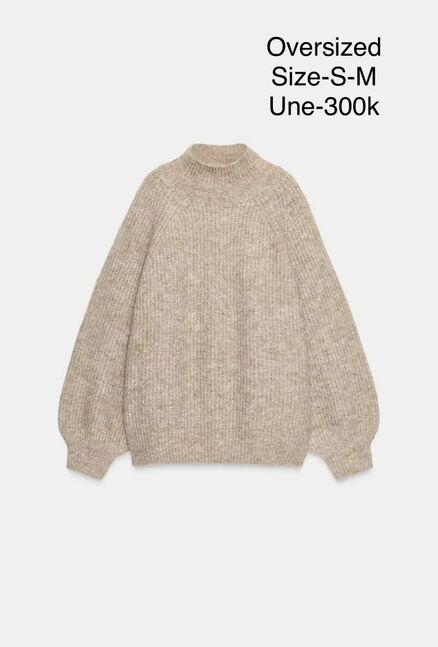 Oversize jumper
