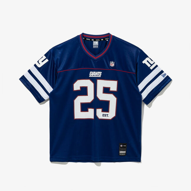 AP NFL POLYESTER TEE PS52 NEYGIA B BLU