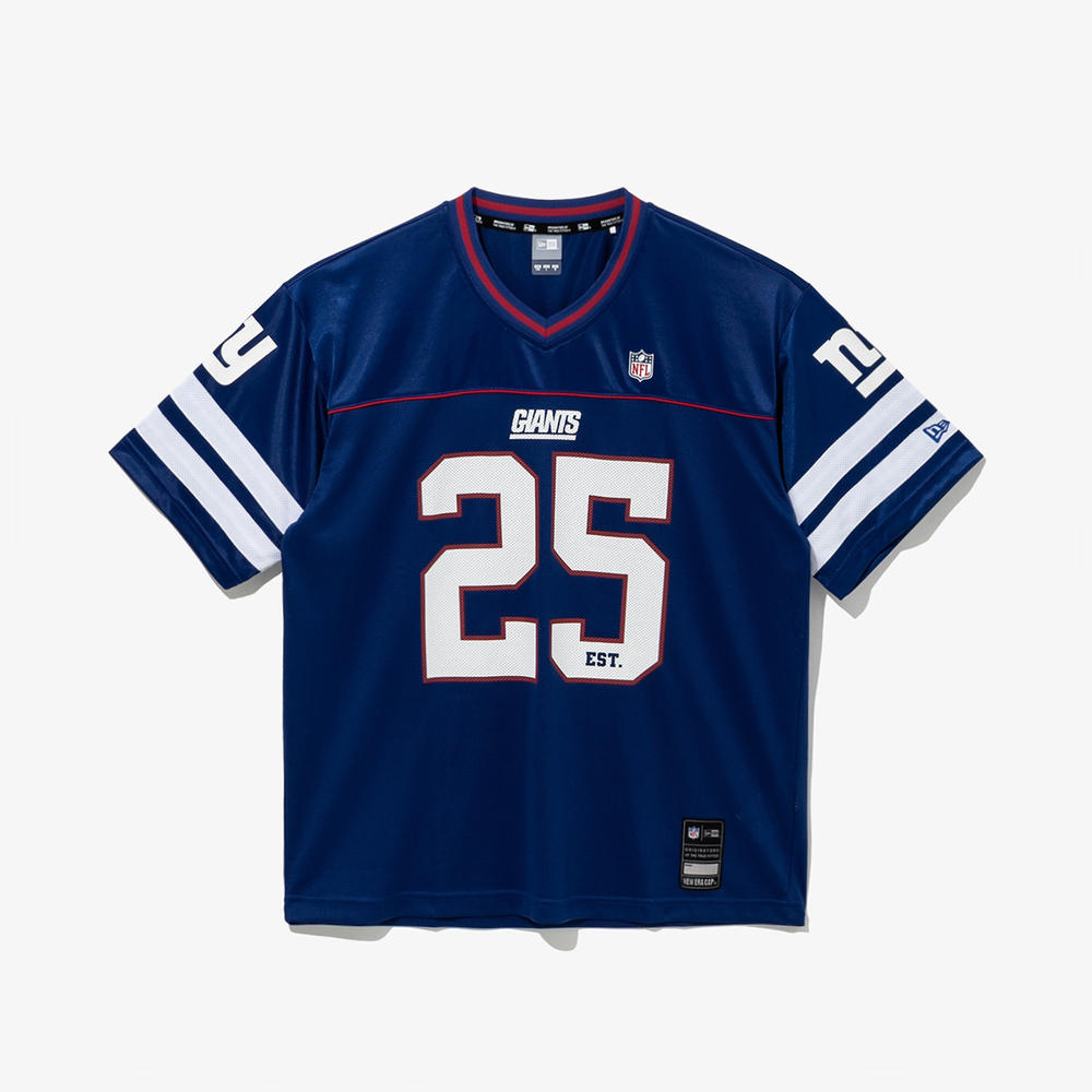 AP NFL POLYESTER TEE PS52 NEYGIA B BLU