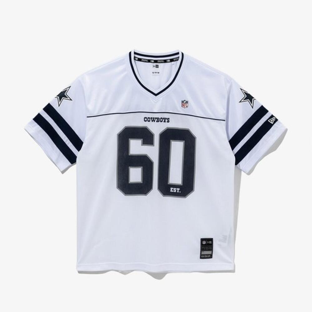 AP NFL POLYESTER TEE PS52 DALCOW WHT