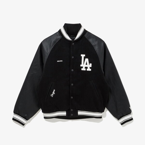 AP MLB RAGLAN VARSITY JK53 NEYYAN BLK