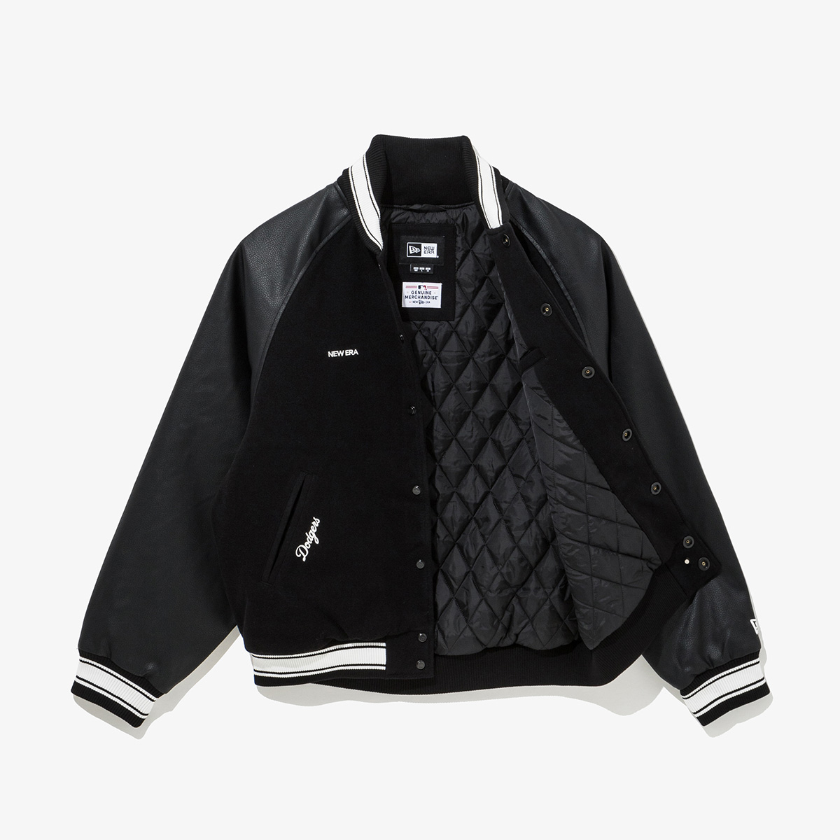 AP MLB RAGLAN VARSITY JK53 NEYYAN BLK