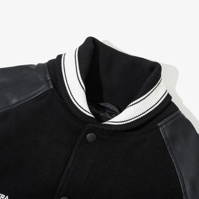 AP MLB RAGLAN VARSITY JK53 NEYYAN BLK