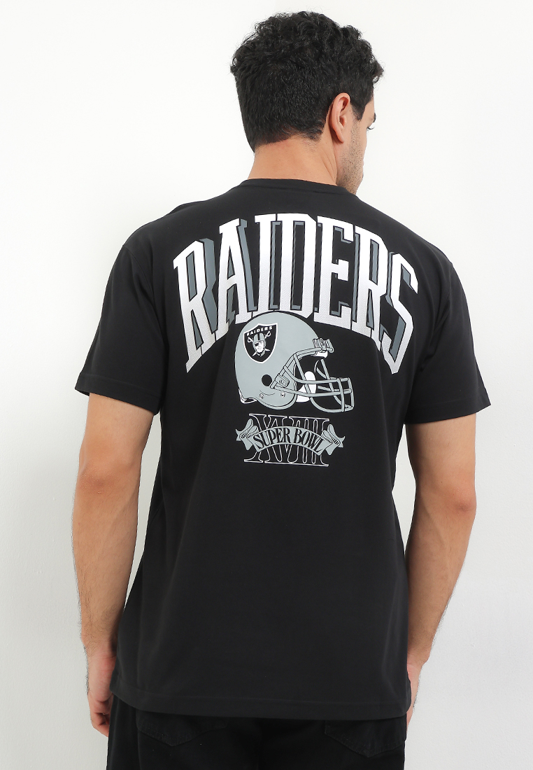 SS TEE NFL FNB LOGO LASRAI CEBLACK