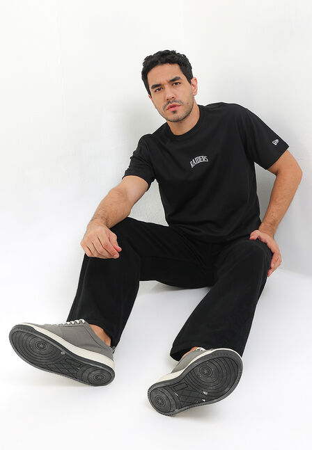 SS TEE NFL FNB LOGO LASRAI CEBLACK