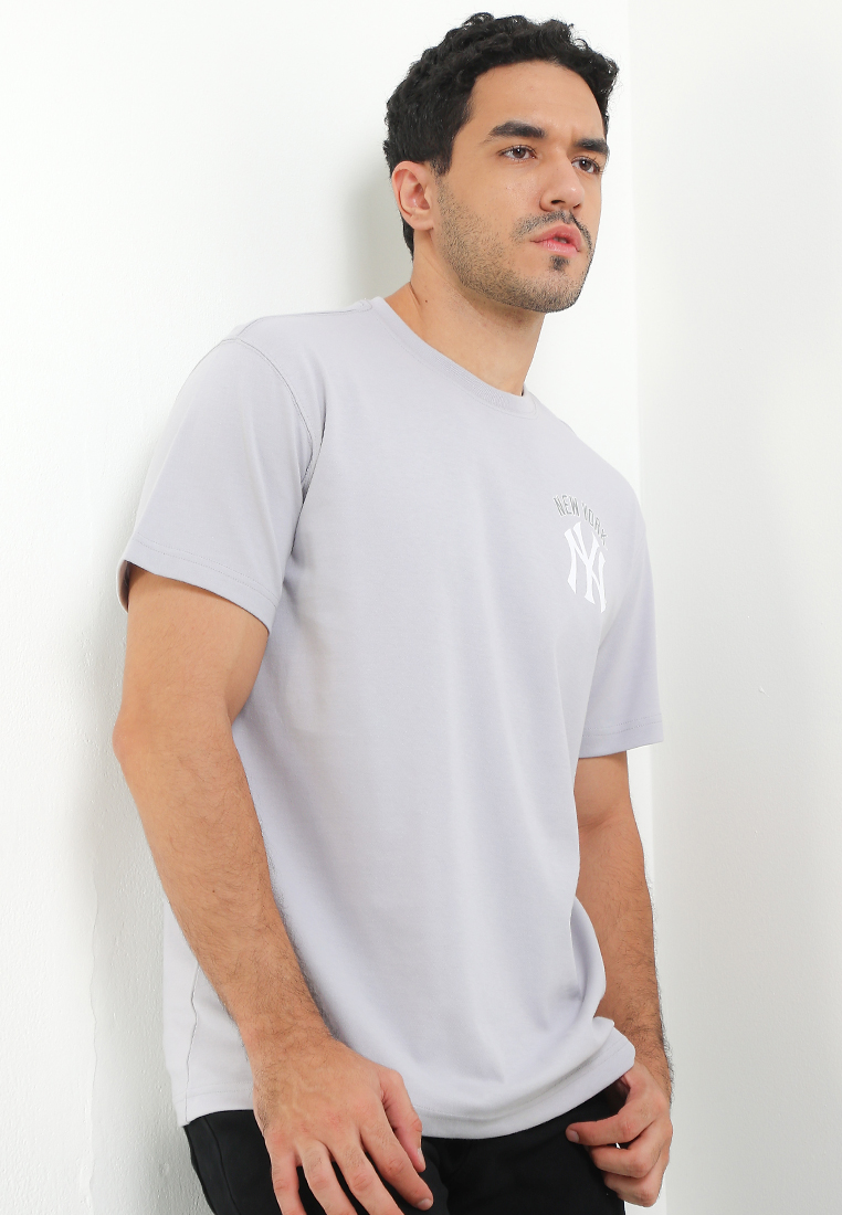 SS TEE MLB CNB CTN LOGO NEYYAN DLPHN GRY