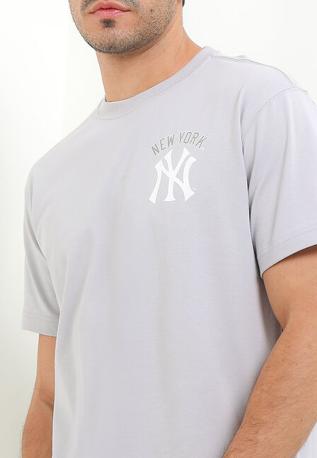 SS TEE MLB CNB CTN LOGO NEYYAN DLPHN GRY