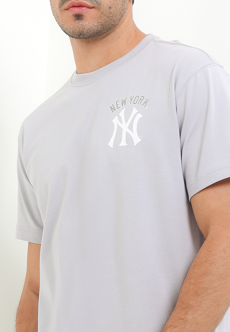 SS TEE MLB CNB CTN LOGO NEYYAN DLPHN GRY