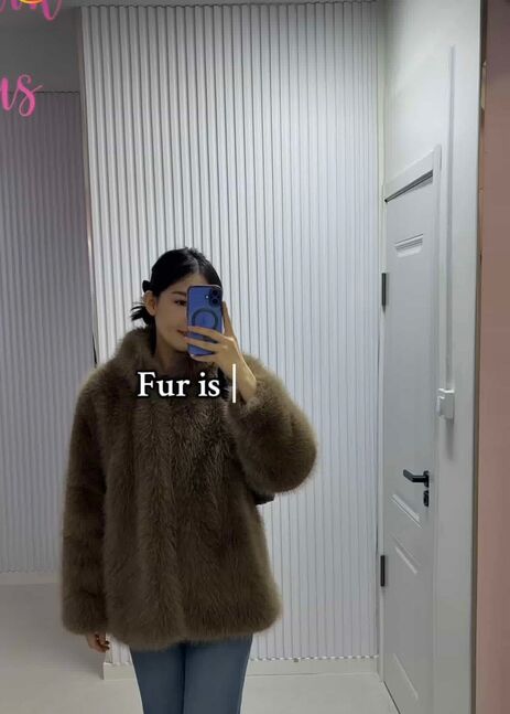 Fur coat