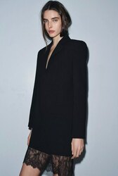 Lace blazer dress
