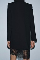 Lace blazer dress