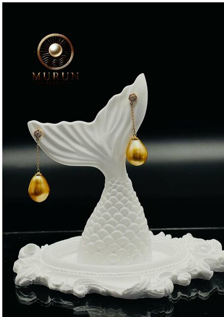 Алтан сувдан ээмэг