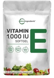 E vitamin microingredients