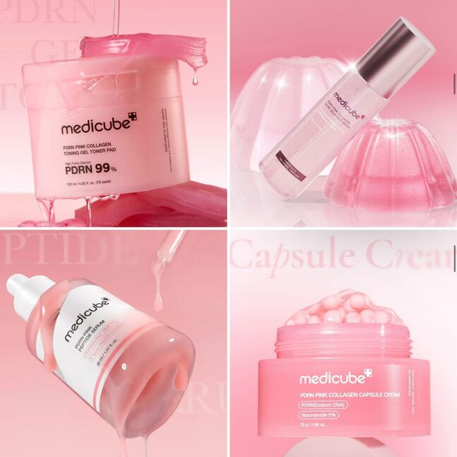 Medicube pdrn collagen pink set