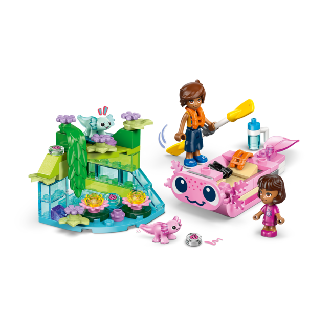 42681 FRIENDS Axolotl Adventure Boat