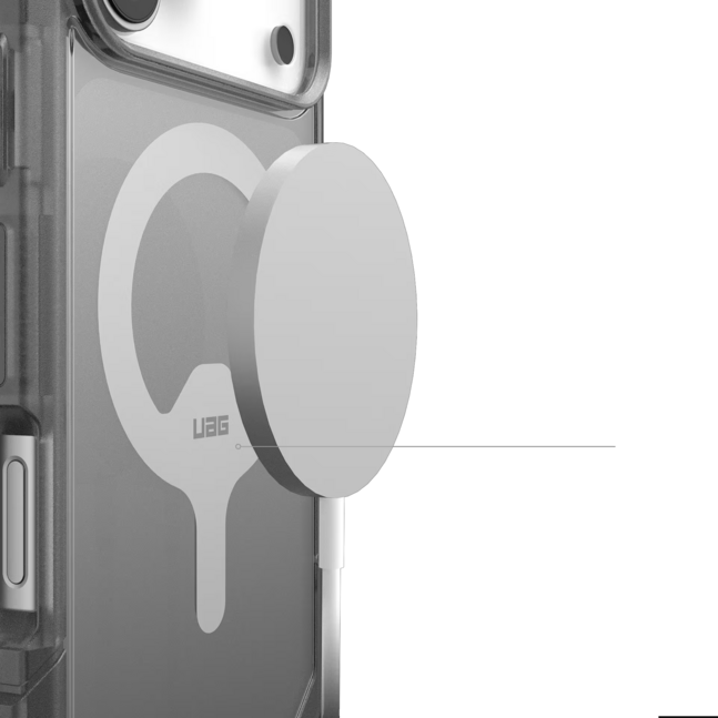 Trooper iPhone 17 Pro Max Case /Clear/Ash/