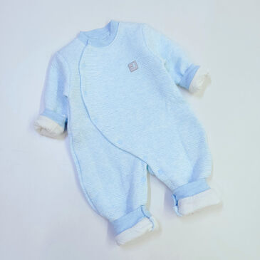 Боди ширмэл кноптой цэнхэр