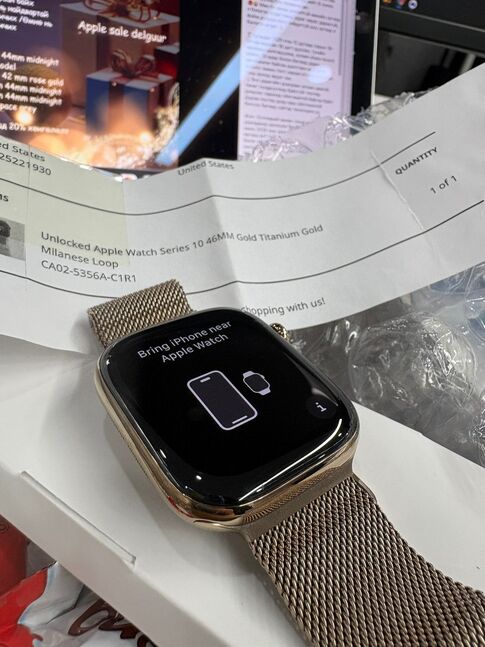 Used watch ser 10 46mm titanium 