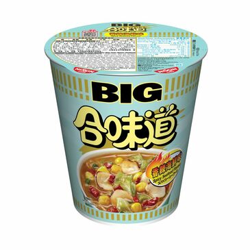 Nissin Халуун ногоо, далайн хоолтой- том аягатай гоймон 100гр