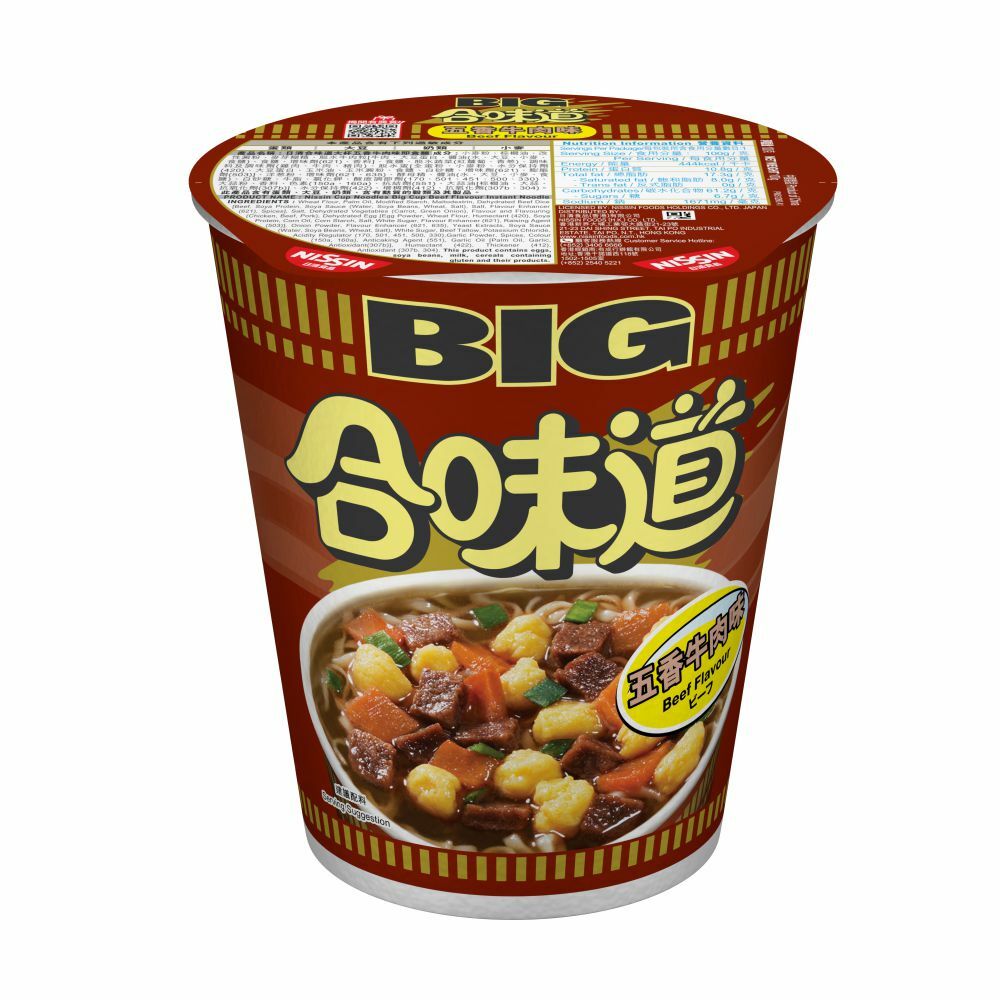 Nissin Үхрийн шөлтэй- том аягатай гоймон 100гр