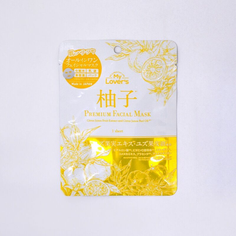 My Lover`s Yuzu-тай премьюм нүүрний маск №1