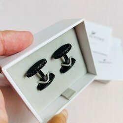 Swarovski cufflink